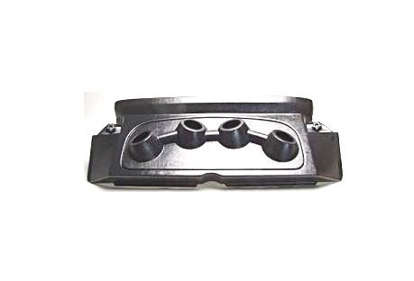1978-87 Rear Curtain Wall Panel with (4) - 4" speaker mounts